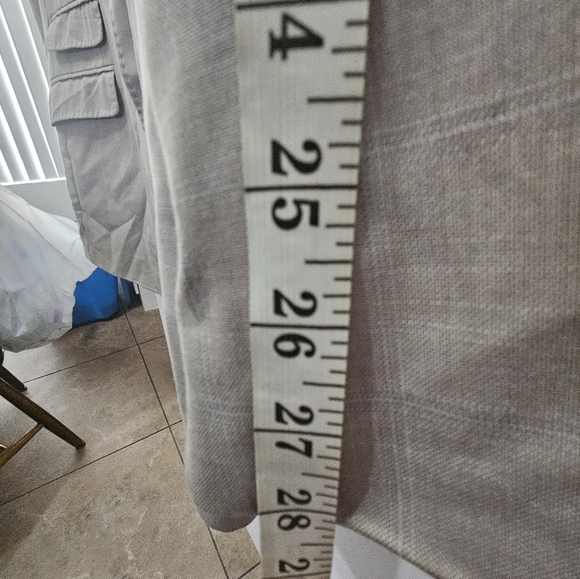 Steve Harvey Collection Beige Suit Jacket - Picture 6 of 14